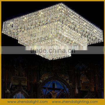 manufacturer crystal ceiling lamp led Chandelier with clear crystal lamp