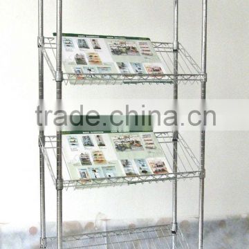 Magazine shelf/display rack/display shelf/metal rack