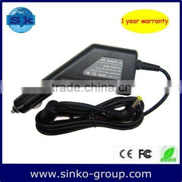 factory price of car adapter for acer 65W 19V 3.42A 5.5*1.7mm