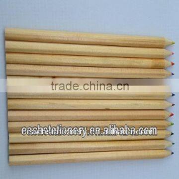 2014 Hot Sale 7 Inches Drawing Natural Wooden Color Pencil Without Eraser