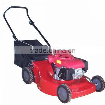 21" hand push gasoline lawn mower with bag grass cutter and garden tools (CJ21TZSH55)