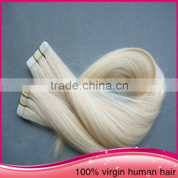 Top Quality 7a Unprocessed Double Drawn2015 Hot Sale Tape Hair Extensions Russian Hair Tape Hair Extensions photo-2