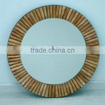 Beaded mirror frames/Antique mirror/Living room mirror/Round mirror/Elegant mirror/Bathroom Mirror/Mosaic mirror/Branded mirror