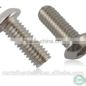 Precision acm button head machine screw