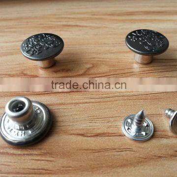 Brass Material Jeans Tack Button --- J1530 photo-3