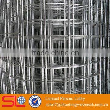 1 4 inch galvanized welded wire mesh fence panels in 12 gauge for hot sale