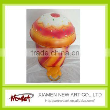 Dustbin/Trash/Can Colorful Mushroom Shape Outdoor Street Dustbin