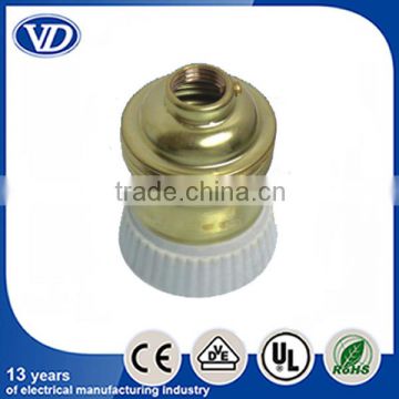 E27 copper ceiling rose lampholder socket