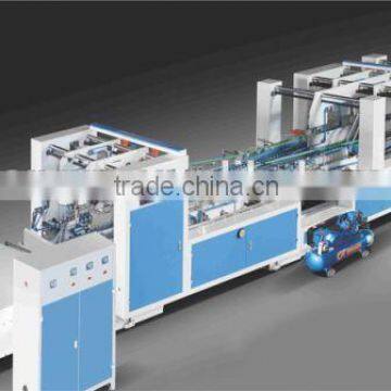 High speed paper cardboard file folder making machine, carton box making machine prices