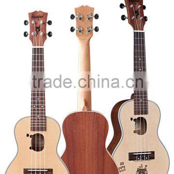 china OEM wholesale spruce ukulele cartoon little bear lovely ukulele