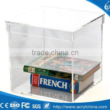 2016 Clear Acrylic Book/ Shoes/Storage Display Case with Lid