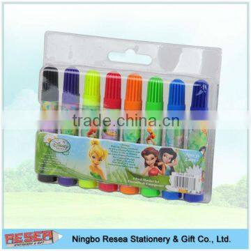 8pcs carton watercolor markers watercolor pens