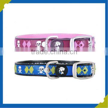 Customized rubber collar Pvc dog supplies pet collar name collars