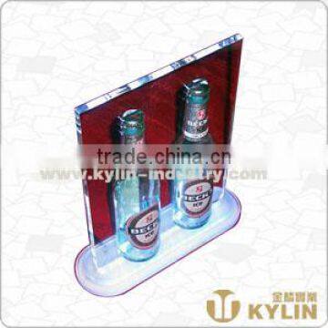 acrylic led bottle display