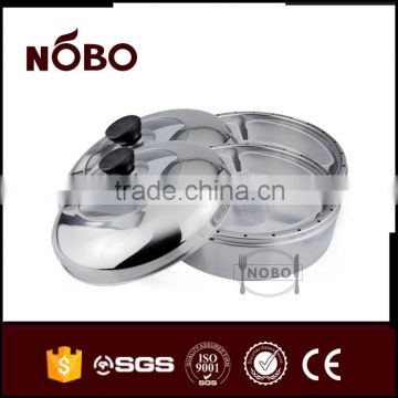 energy stainless steel steamer pot with 4 layer