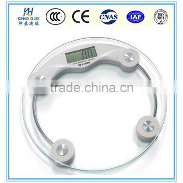 China manufacture high quailty electronice scale tempered glass cost