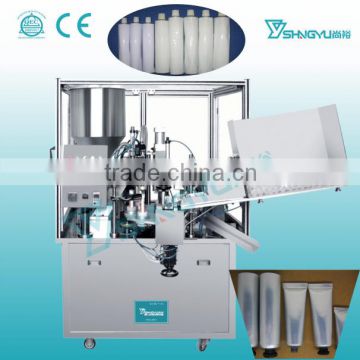 Low price automatic laminated tube machine/toothpaste tube filling sealing machine/cosmetic cream tube filling machine