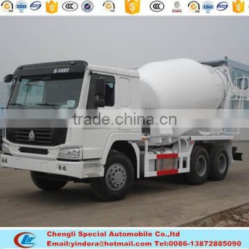 New coming howo 6x4 concrete transit mixer for sale, 12m3 concrete mixer truck, concrete mixer body