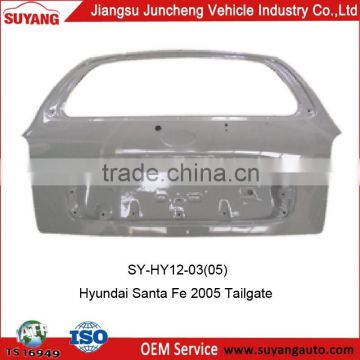 Steel Tailgate For Hyundai Santa Fe 2005 Car Body Parts