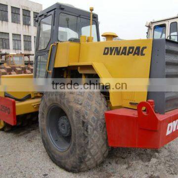 12t Used Dynapac Road Roller CA25pD Ca250D USED Padfoot Compactor photo-3
