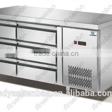 Stainless steel refrigerator/Refrigerated drawer workbench-TC15T6