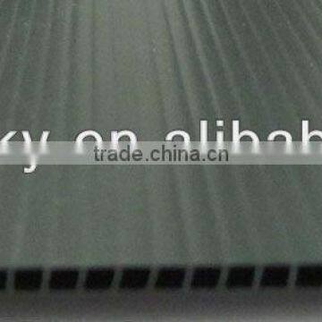 black color plastic polypropylene corrugated sheet in China