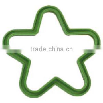 300x300mm Star shape wholesale Silicone pancake mold egg ring