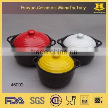 porcelain casserole, cooking pot, porcelain pot for cooking