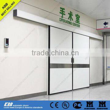 hospital hermetic door with hand sensor