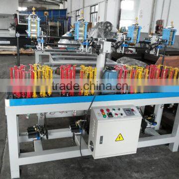 XH90 series 9 spindle 8 head high speed flat rope elastic belt ,flat rope,bandlet,shoelace ,under wearbelt knitting machine