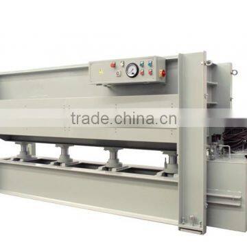 embossing hot press machine for steel door