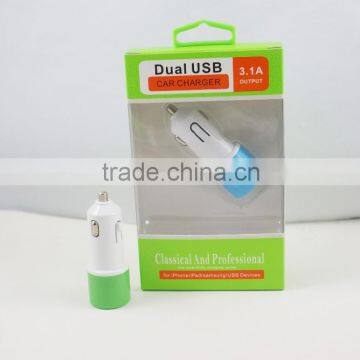 USB Car/Auto&Home Travel Charger Combo Kit in Package