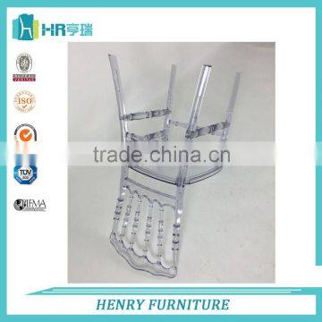 Promotion Clear Resin Napoleon Chair photo-3