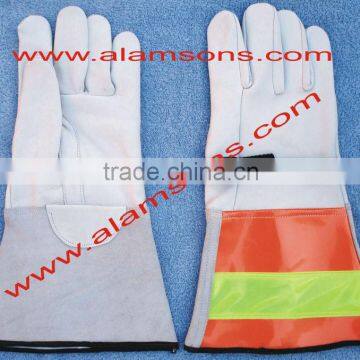 Power Gloves / Leather Gloves / Electric Cowhide Gloves