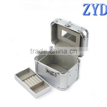 Aluminum jewelry kit box/aluminum beauty kit case (ZYD-HZ8016)