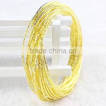 Fashionable wholesale many layers cheap thin metal bangle                        
                                                                                Supplier's Choice