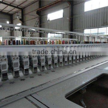 45 heads flat embroidery machine