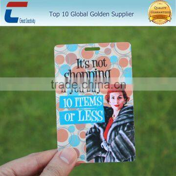 Wholesale pvc material make luggage tags