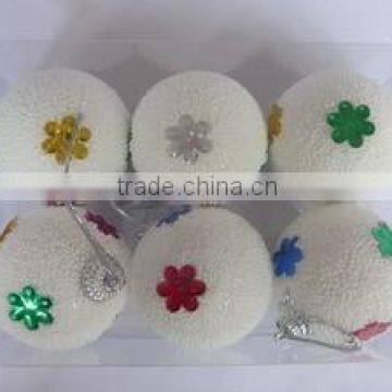 New Style Snow Ball / Christmas Decorative Foam Ball/Tree Decoration