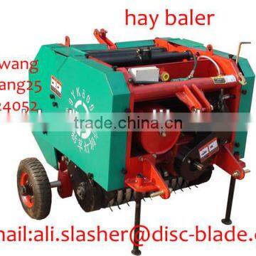 round hay baler machine