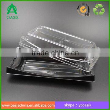 Food Grade Disposable Plastic Sushi Packaging Box photo-3