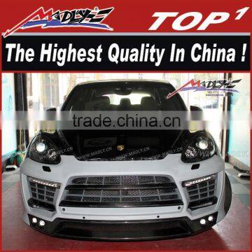 PU Body kit for Porsche 2011-2014 Cayenne 958 TURBO wide body LU Style for cayenne bodykit