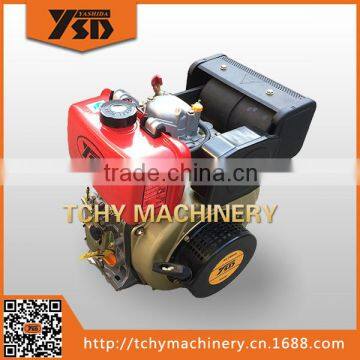 YASHIDA 170F 4HP Single Cylinder Air Cooled Diesel Engine Light Vertical Type Recoil Starting