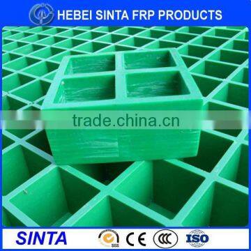 Concave Frp Grating, 38mm*38mm*38mm Fiberglass Grating, FRP Grates