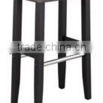 pu leather wooden saddle barstool lower price(DO-6215A)