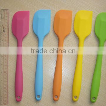 28cm large size silicone spatula with stainless steel handle