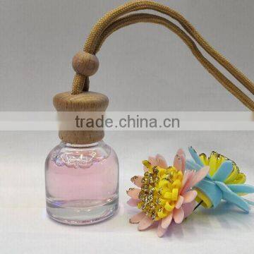 Hanging car perfume bottle