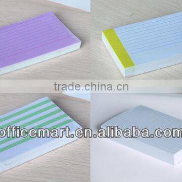 paper brick ruled line with pallet notepad
