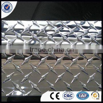 diamond Aluminium checkered/ Tread Sheet/Plate for Trailer