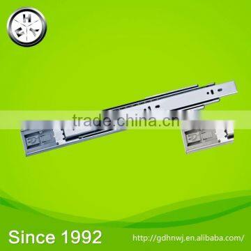 With ISO certificate cold-rolled steel zinc plated push open drawer slide for furniture